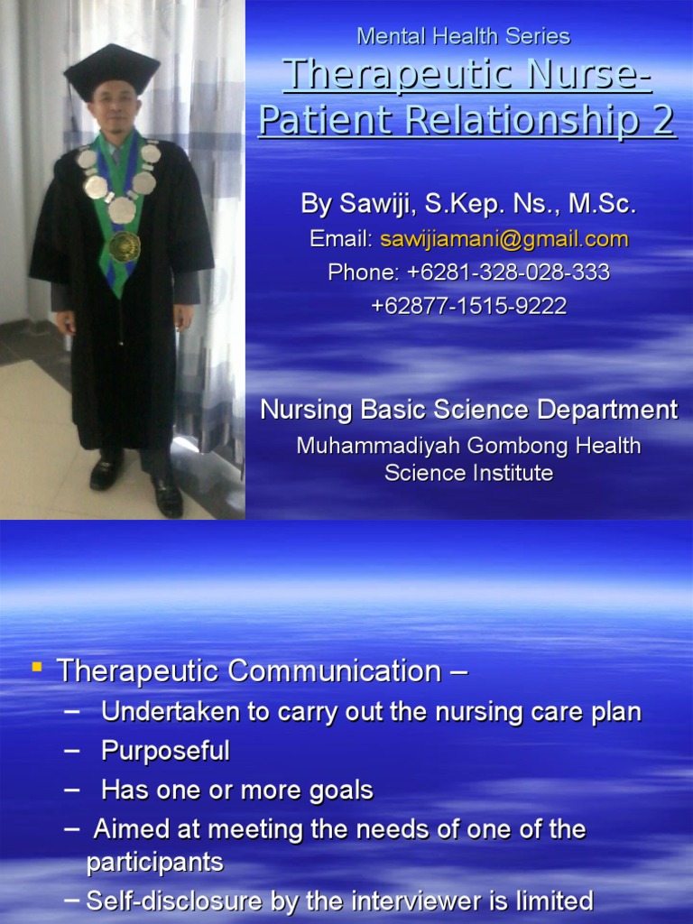 01-Therapeutic Communication Techniques | PDF | Patient | Nursing