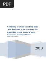Download Is Sex Tourism an economy that meets the sexual needs of men by julian_obubo5915 SN28602603 doc pdf