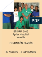 Viaje Humanitario Etiopía 2015