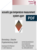 Acoustic Pyrometer