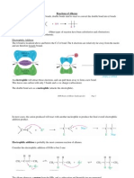 Reaction of Alkenes