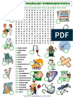 At The Hospital Puzzle Worksheet