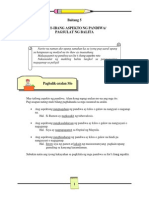 5 - Ibat-Ibang Aspekto NG Pandiwa Pagsulat NG Balita1 PDF