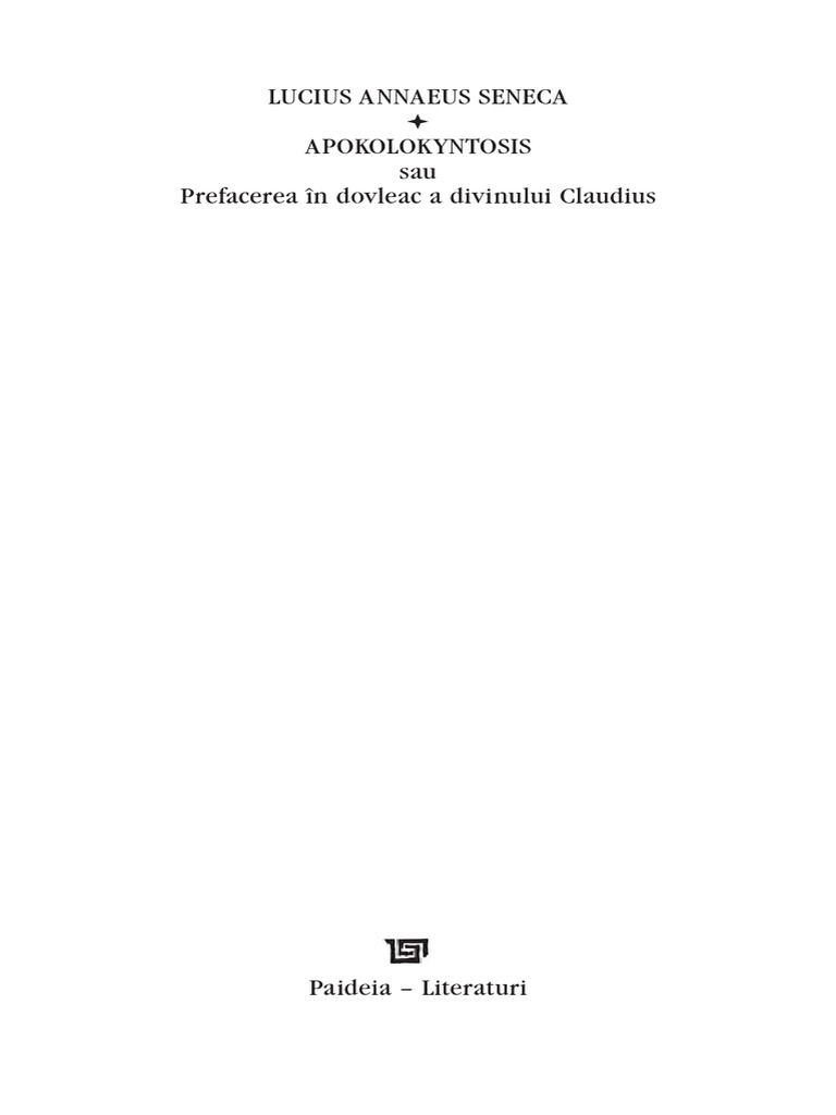 Seneca | PDF