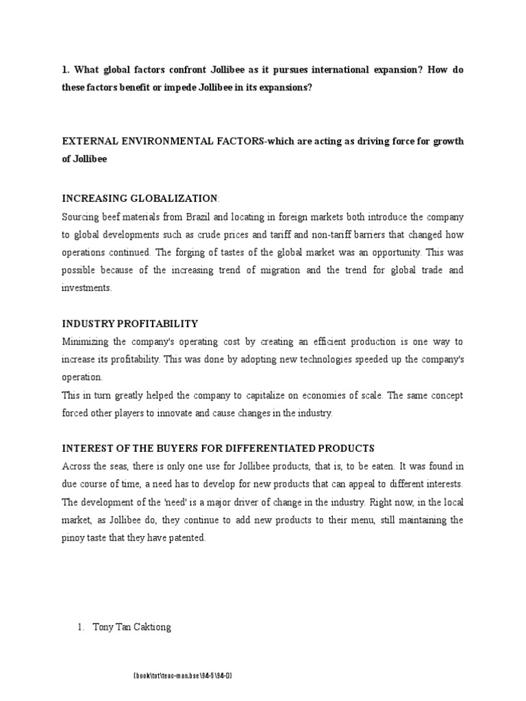 Marketing research of jollibee picture