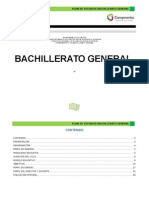 Plan de Estudios Bach Gral