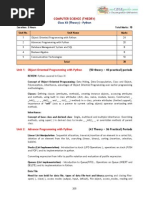 Computer Science (Theory) : Class XII (Theory) - Python