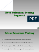 Offshore Selenium Testing services| Hire Selenium testers