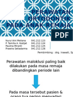 Perawatan Ortodontik Remaja