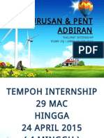 Taklimat Internship Ppg (Pelajar)