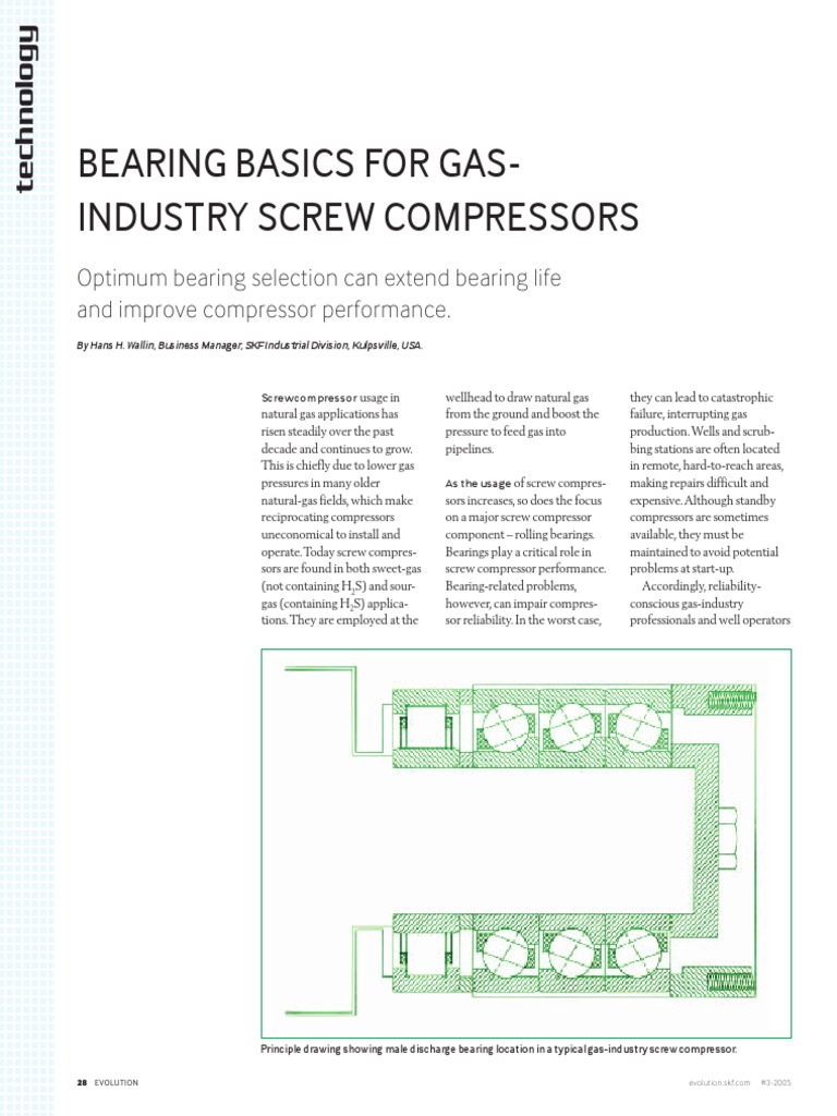 Bearing Basic For Gas Industries - 258603 | PDF | Bearing (Mechanical ...