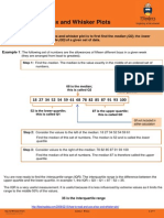 Box and Whisker Plots PDF