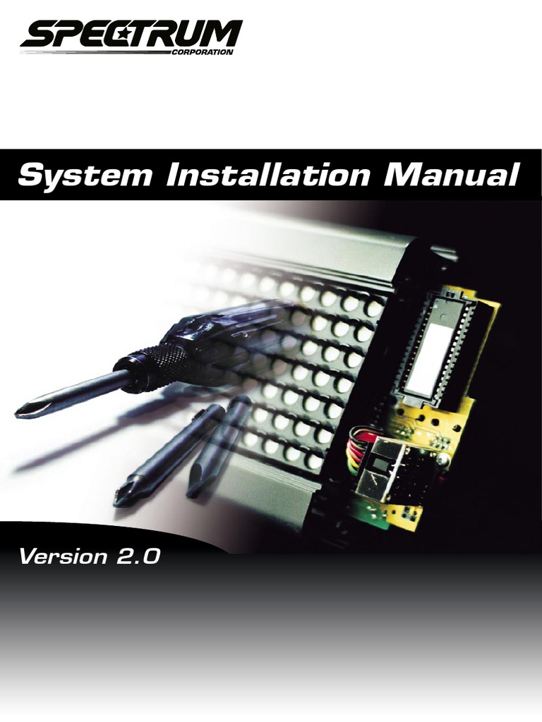 Spectrum Wallboard Installation Manual V2 | PDF | Electrical Connector ...