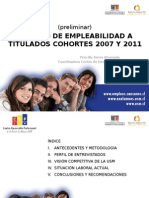 Estudio de Empleabilidad