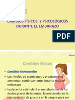 Cambios Físicos y Psicológicos Durante El Embarazo