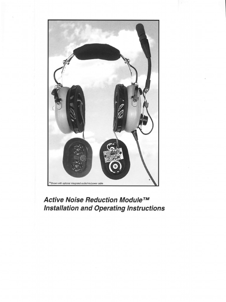Active Noise Reduction Module Guide | PDF | Electrical Connector ...