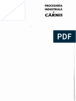 Procesarea Industriala A Carnii PDF