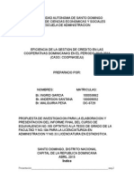 Gestion de Creditos y Cobros de Una Cooperativa Multiple