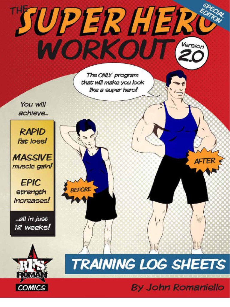 Super Hero Workout Training Guide | PDF | Sports | Leisure