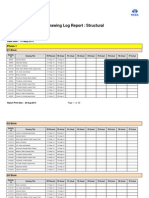 Drawing Log Report-Structu