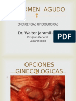 Abdomen Agudo Dr. Walter Jaramillo 1