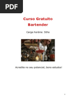 Curso Bartender muito bom