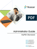 MyPBX Standard Administrator Guide en