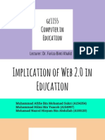 Web 2 0 in Education