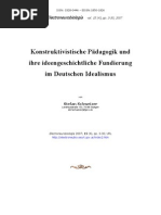 Download Stefan Schweizer - Konstruktivistische Pdagogik und ihre ideengeschichtliche Fundierung im Deutschen Idealismus by JournalEditor SN28610974 doc pdf