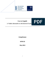 Gas-to-Liquid:: A Viable Alternative To Oil-Derived Transport Fuels?