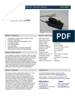 Sensors Data Sheets