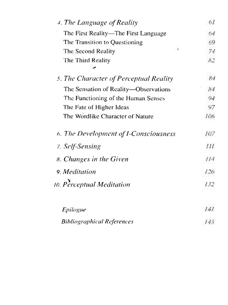 Understanding the Logos-Structure | PDF | Thought | Consciousness