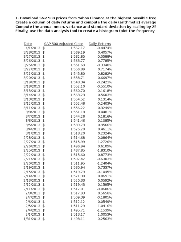 Finance Excel | PDF | Microsoft Excel | Analysis