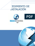 Procedimiento de Instalacion Tecnologia MASSATIERRA
