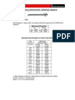 Varillas Has Super- Astm a193 - Grado b7