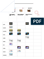 Comparativa de producto