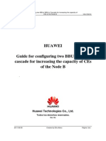 Guide For Configuring Two BBUs 3806 in Cascade For Increasing The Capacity of CEs of The Node B PDF