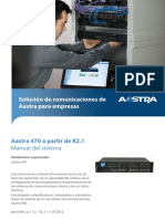 Manual Aastra 470 2.1