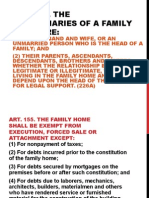 ART. 154. THE Beneficiaries of A Family Home Are