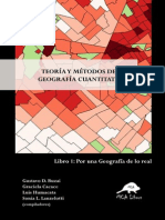 Libro 123: TEORIA Y METODOS GEOGRAFICOS