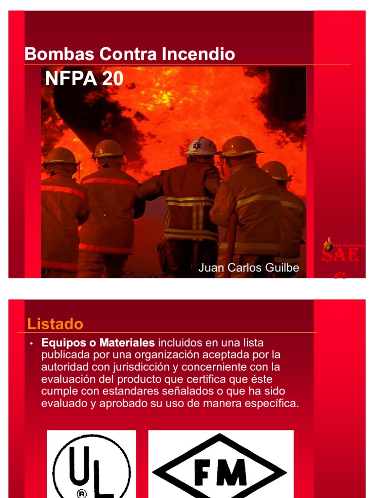Nfpa 20 | PDF