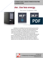 Workstation Heat and Power Usage: Lenovo ThinkStation P900 vs. Dell Precision T7910 Workstation