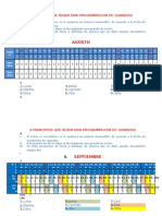 Programacion de Guardias Hermanos Moreno