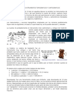 Historia de Los Intrumentos Topograficos y Cartograficos