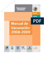 Manual Vacunacion Mexico 2008-2009