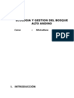 Bosque Alto Andino Informe 01