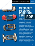 Medidores de Flujo Industriales Serie G2