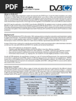 DVB C2 Factsheet