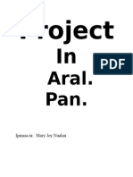 Project in Aral.pan.