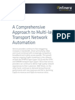 Infinera DWDM  Multi-layer Transport Network
